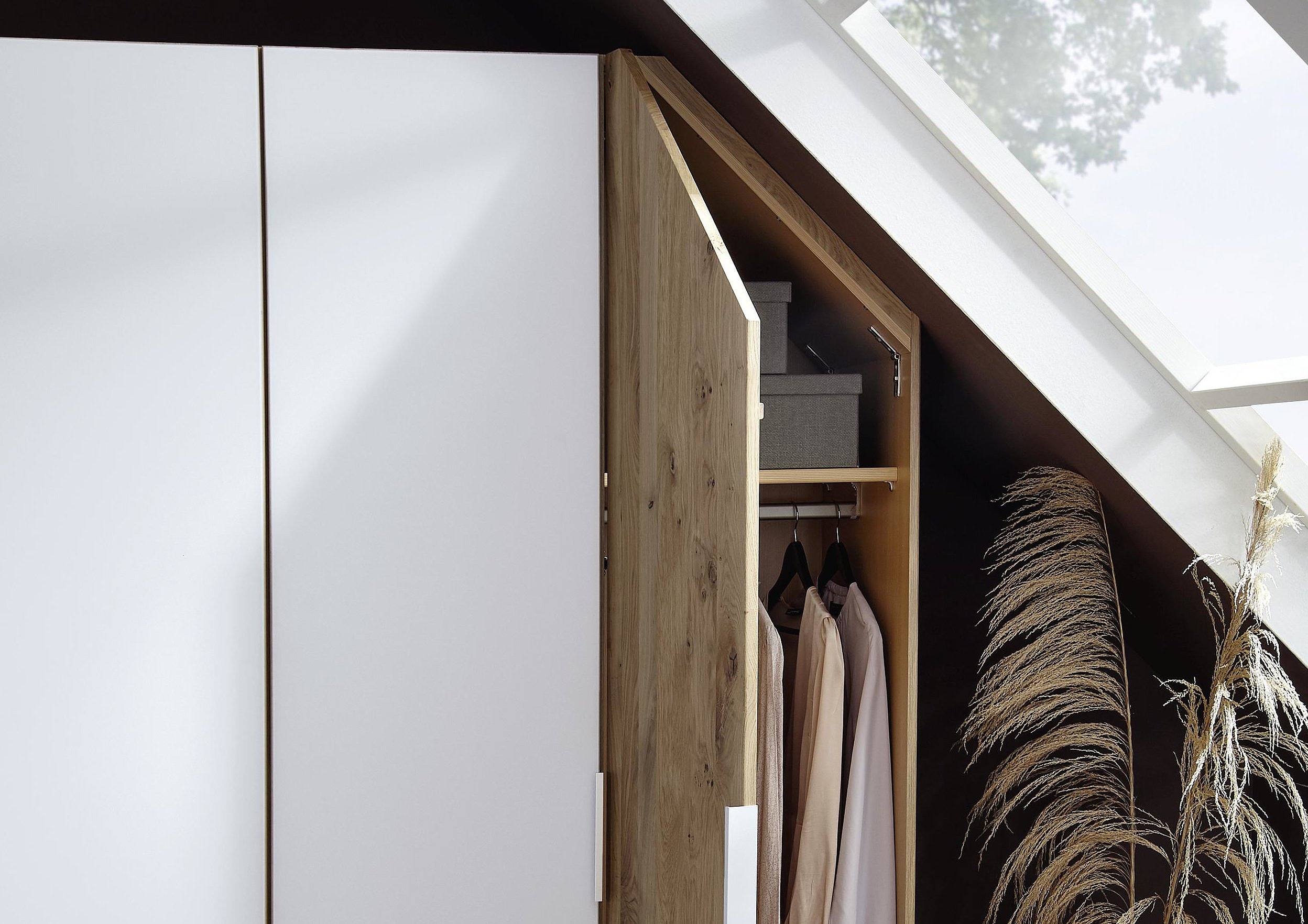 Cupboard - pitched roof