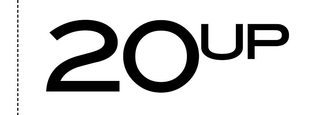 20up logo - special dimensions